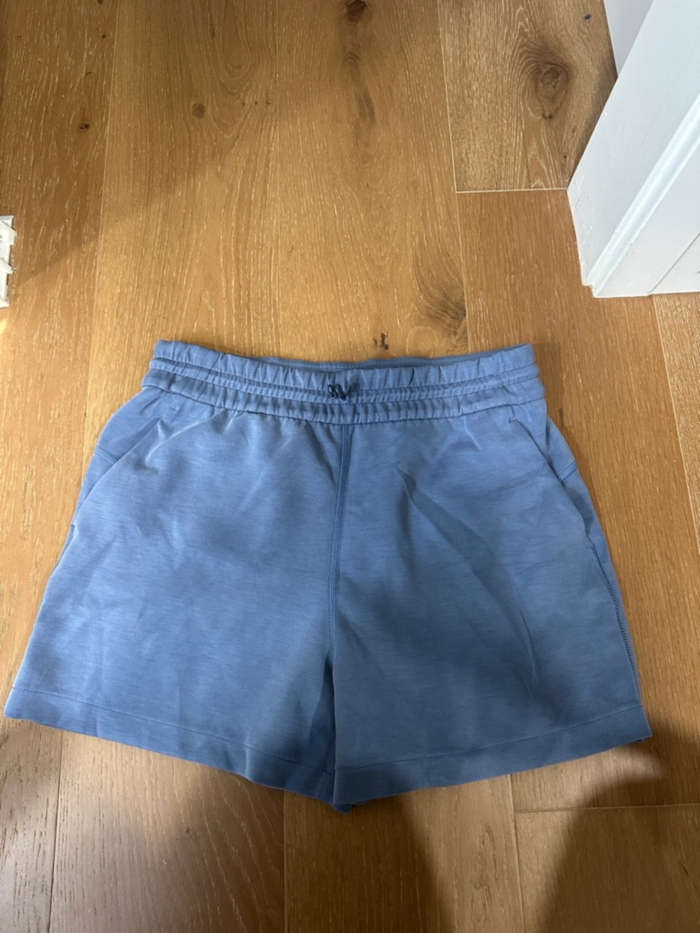 lululemon athletica Slate Blue Athletic Pull-On Shorts